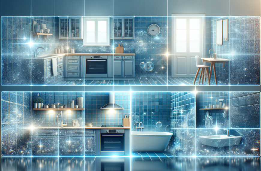 Cómo Lograr Azulejos Impecables: Consejos para un Brillo Duradero en tu Cocina y Baño