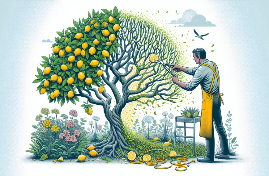 Guía Definitiva para Podar el Limonero en Abril: Secretos para un Crecimiento Excepcional