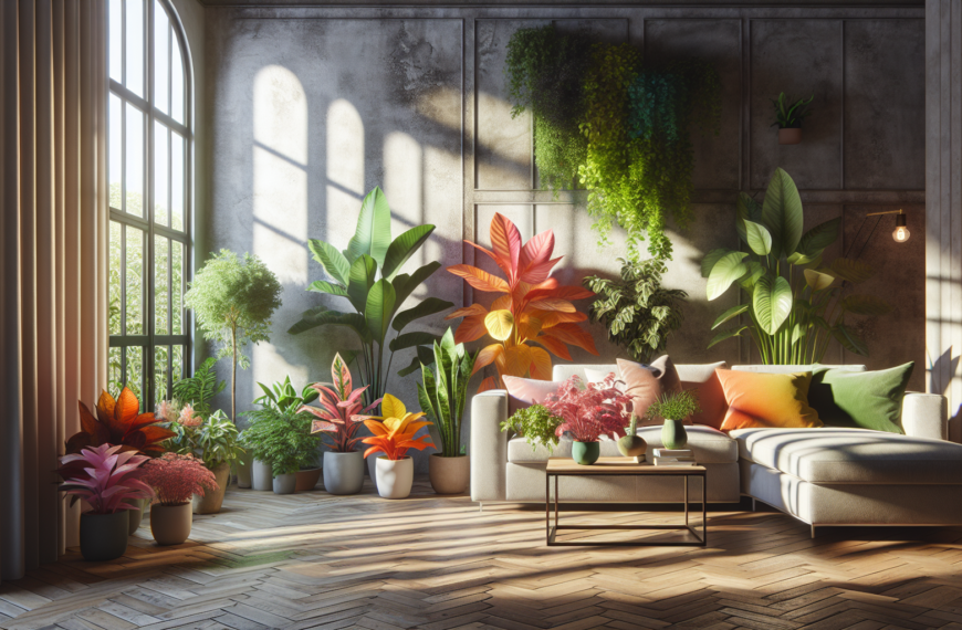 Convierte Tu Hogar en un Refugio de Color con la Planta Ideal