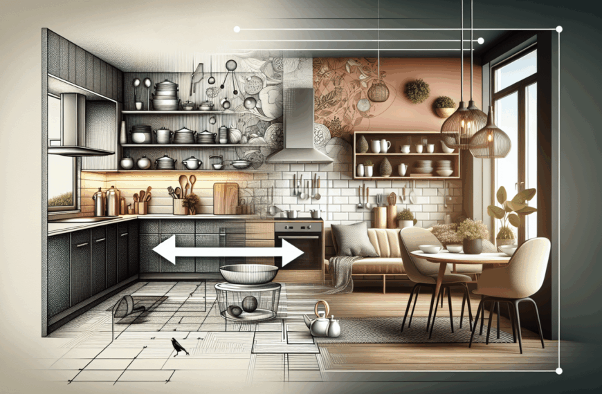 Del Fogón al Comedor: Diseñando Espacios con Estilo y Armonía