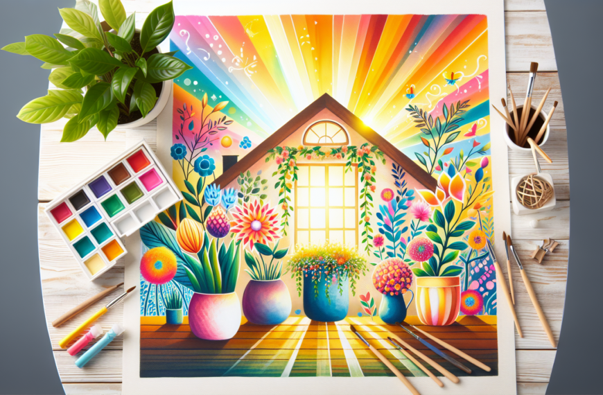 La Planta Perfecta: Llena Tu Hogar de Color y Alegría