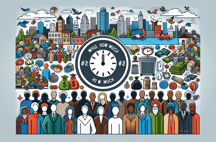 Nueva Tarifa de Residuos: Detalles sobre Quiénes Deben Pagar, Montos y Fechas para Municipios Grandes