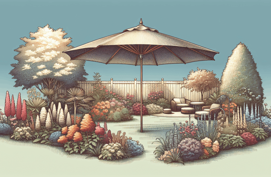 Encuentra la Sombrilla Ideal para Tu Jardín con H&M Home