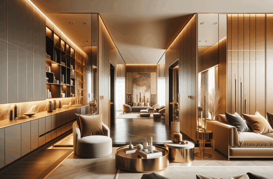 Diseño Sofisticado: La Elegancia de los Espacios con Doble Compartimento