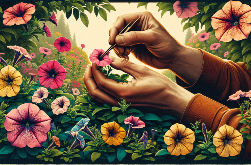 Domina el Pellizcado: Guía Esencial para Hacer Florecer tus Petunias
