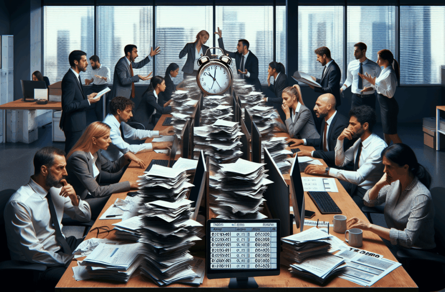 El Ambiente Laboral se Torna Cada Vez Más Tóxico y Tenso