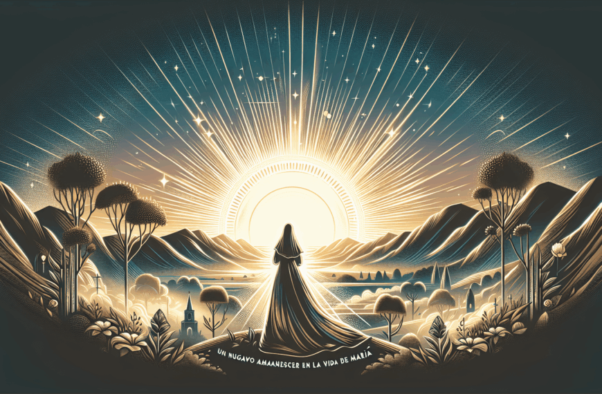 El Legado de Jesús: Un Nuevo Amanecer en la Vida de María