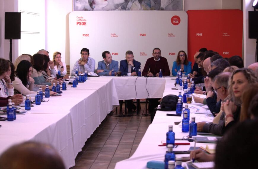 El PSOE resalta «los avances en la región» desde el 13º Congreso y la defensa de Castilla-La Mancha bajo el liderazgo de Page » PSOE de Castilla-La Mancha