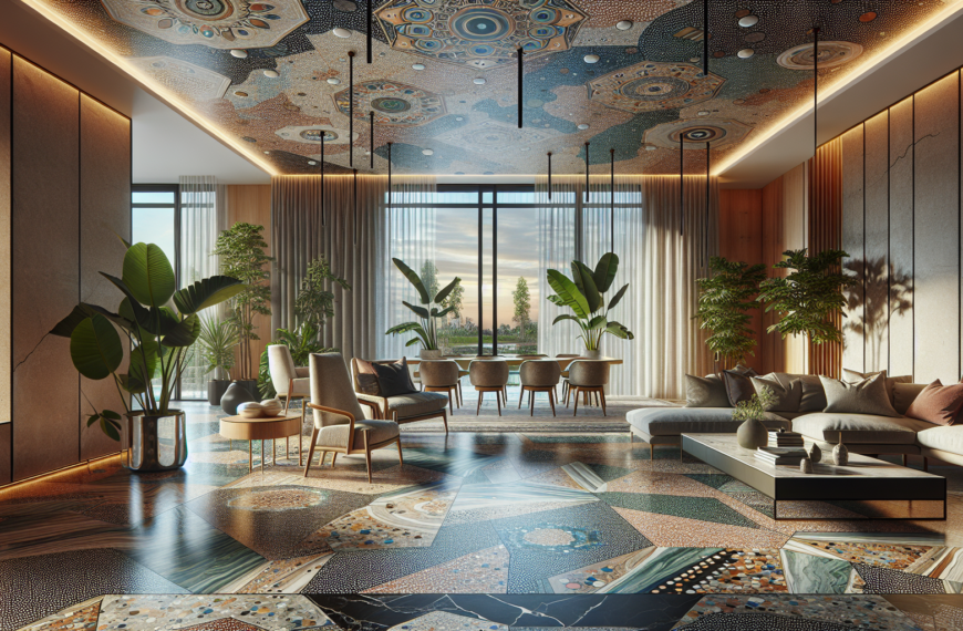 El Regreso del Terrazo Hidráulico: Innovación y Estilo en el Diseño Moderno de Viviendas