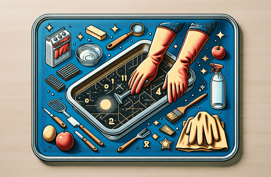 Método Eficaz para Limpiar una Bandeja de Horno Pegajosa Sin Complicaciones