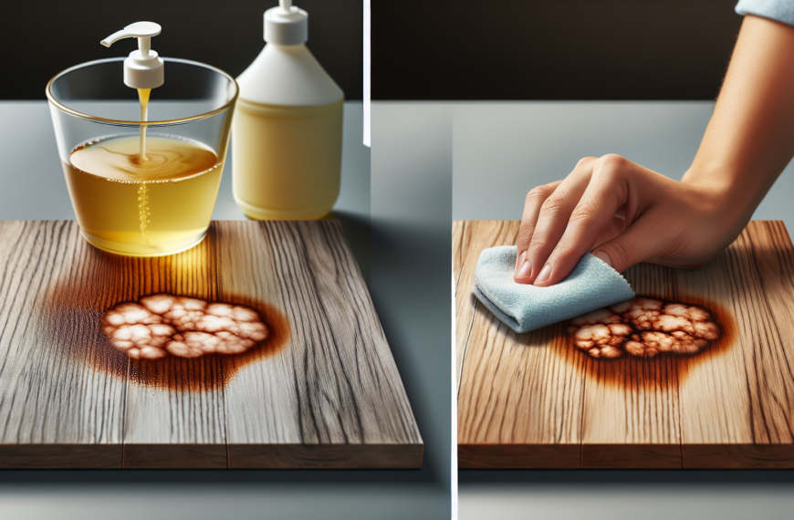 Eliminación Segura de Manchas de Yodo en Muebles: Guía Práctica y Eficaz