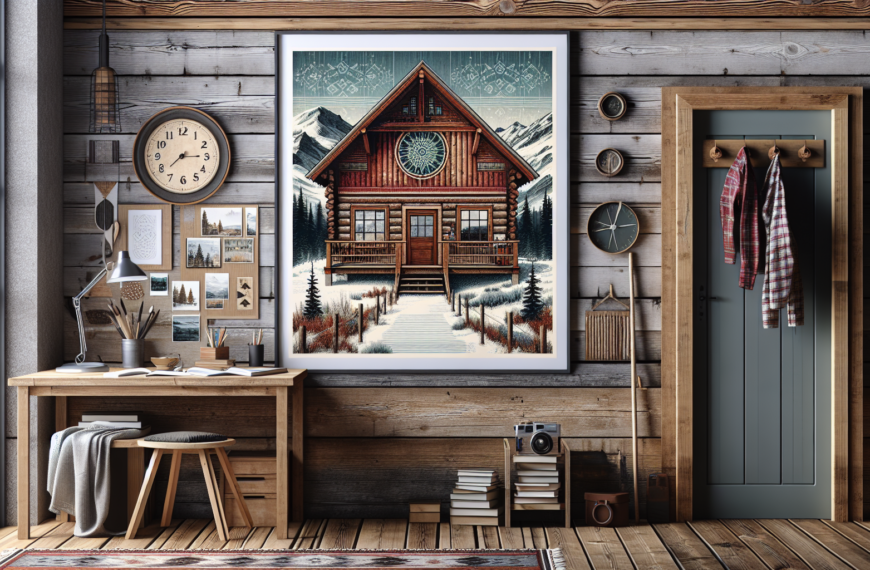 Refugio de Encanto: Escapada a una Cabaña de Estilo Rústico en las Montañas