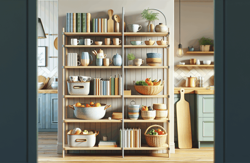 Estantería Multifuncional de Leroy Merlin: La Solución Perfecta para Optimizar tu Cocina