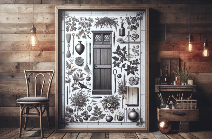 Armonía Atrevida: Rústico Inglés con Esencia Contemporánea