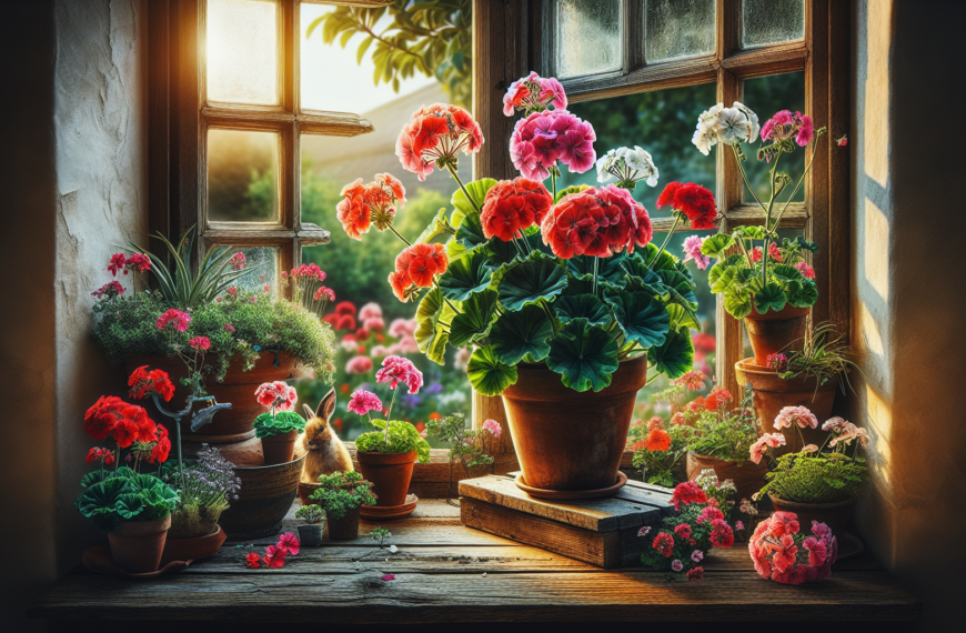 Geranio Pensamiento: La Planta Ideal para Embellecer y Dar Vida a tus Espacios Exteriores