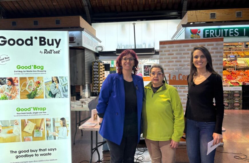 Good’Buy Revoluciona Barcelona con su Propuesta de Compra Sin Residuos en el Mercat de la Concepció