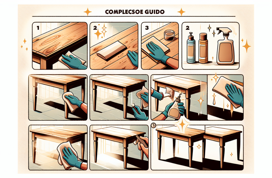 Guía Completa para Eliminar Manchas en Madera y Revitalizar su Esplendor Natural