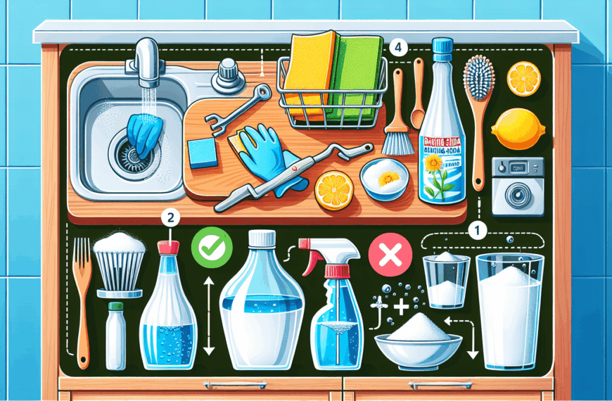 Cómo Limpiar tu Cocina y Eliminar Olores con Bicarbonato de Sodio: Guía Definitiva