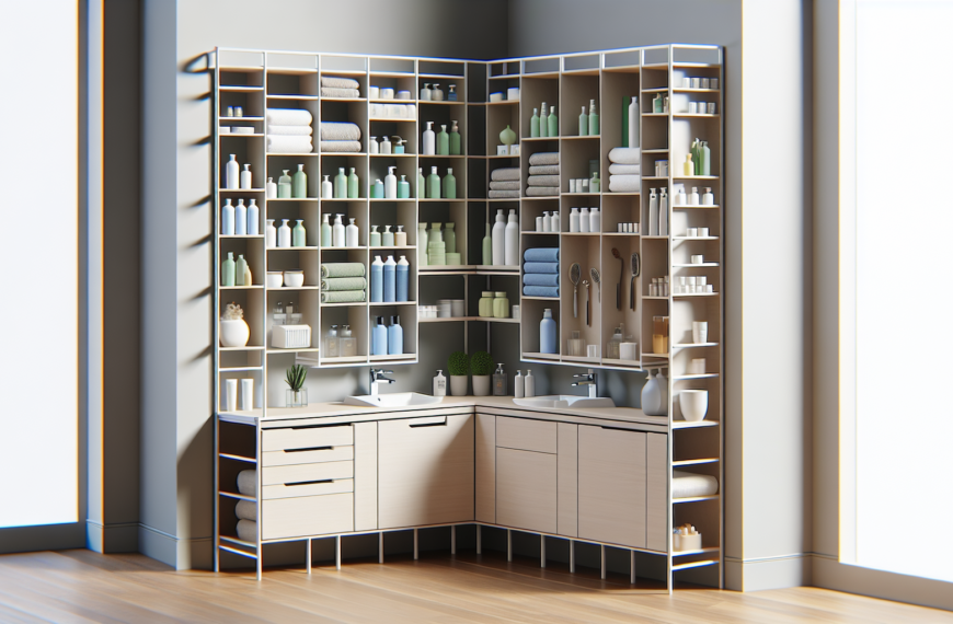 Soluciones Creativas para Maximizar el Espacio en el Baño con Ivar de Ikea