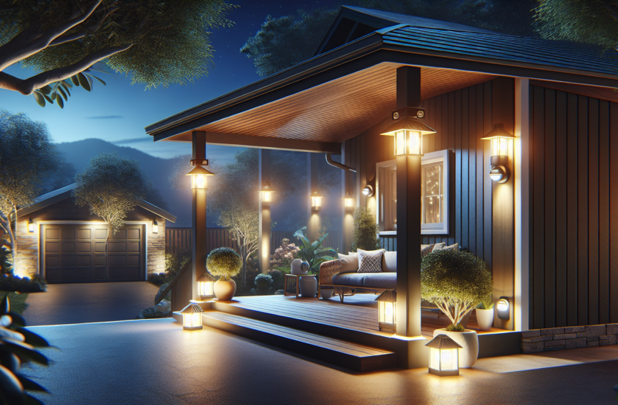 Ilumina Tu Espacio: Lámparas de Movimiento Imprescindibles para Porches y Garajes
