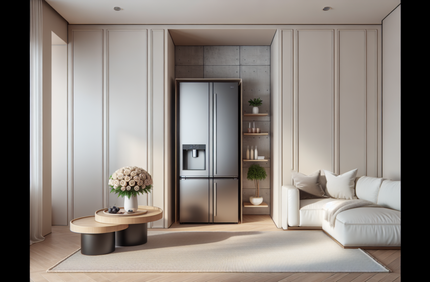 Integración del Frigorífico en el Salón: Claves para una Convivencia Estética y Funcional