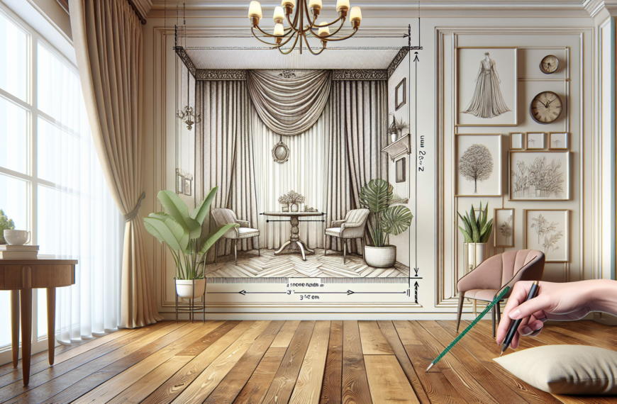 La Medida Perfecta: ¿A qué Altura Colocar tus Cortinas desde el Suelo?