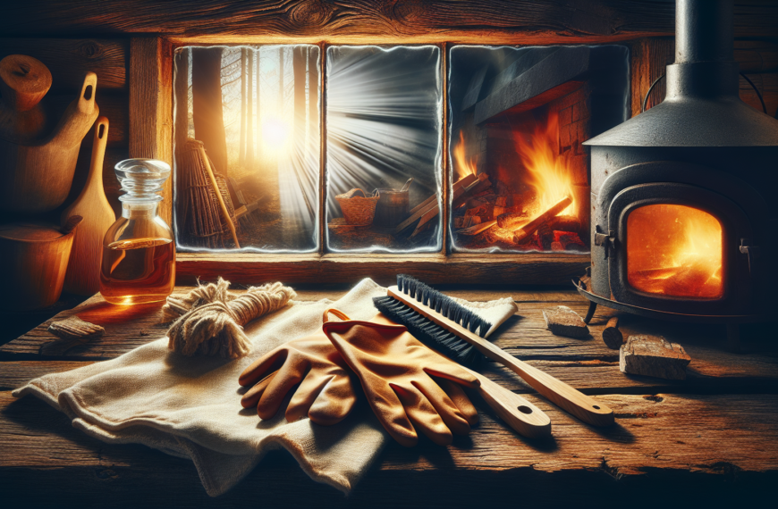Limpieza Eficaz de Cristales en Cocinas de Leña: Guía Práctica