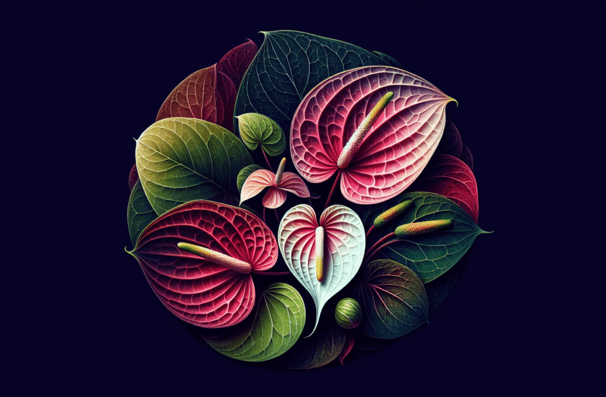 Razones por las Cuales las Flores de los Anturios Pierden su Color