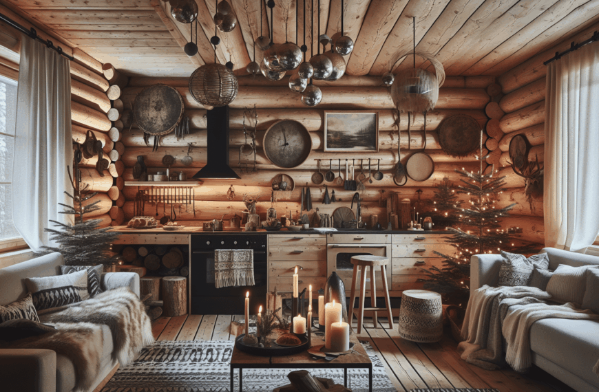 Elementos Clave del Estilo Nórdico en Bagaregården: Madera, Luz y Texturas