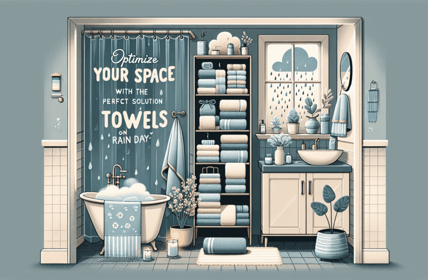 Optimiza Tu Espacio con el Organizador de Puerta: La Solución Perfecta para Toallas en Días Lluviosos
