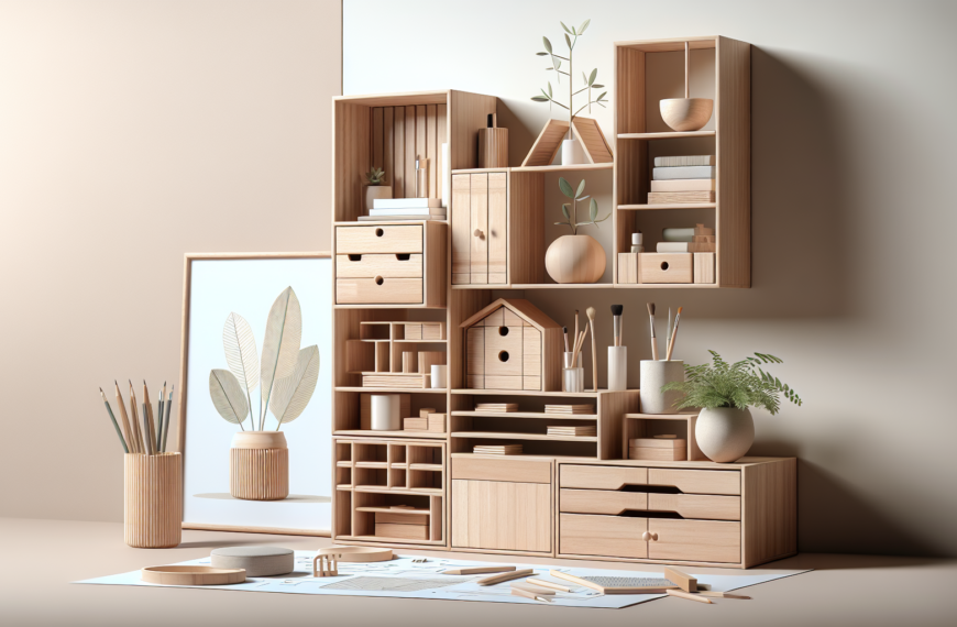 Organizador Escandinavo Compacto: Estilo y Funcionalidad para Tu Hogar