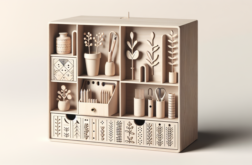 Optimiza tu Espacio con Elegancia: Organizador Escandinavo Compacto de Carrefour