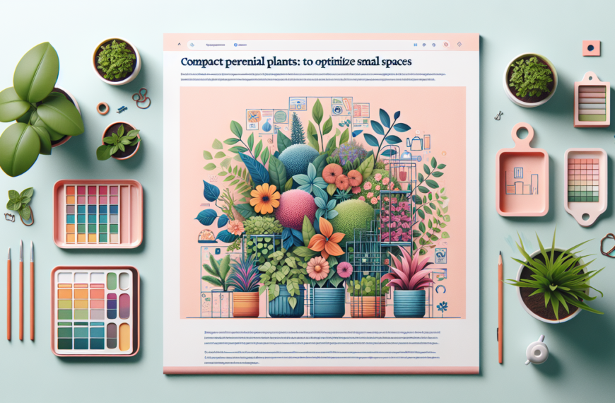 Plantas Perennes Compactas: La Solución Ideal para Optimizar Espacios Reducidos