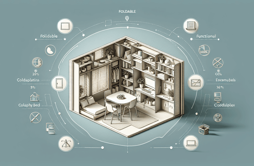 Espacio Optimizado: Soluciones Funcionales y Plegables