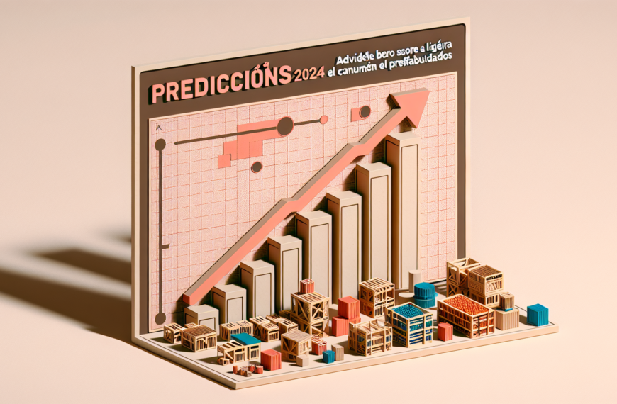 Predicciones 2024: Andece Advierte sobre una Ligera Caída en el Consumo de Prefabricados