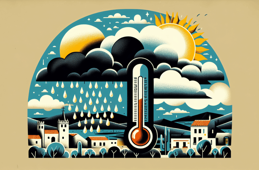 Previsión meteorológica para este viernes en Castilla-La Mancha: continuarán las lluvias y aumentarán las temperaturas