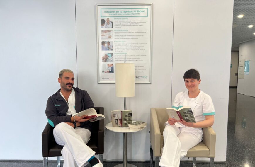 La Celebración Literaria: Quirónsalud Bizkaia Sorprende a Pacientes Hospitalizados en el Día Internacional del Libro