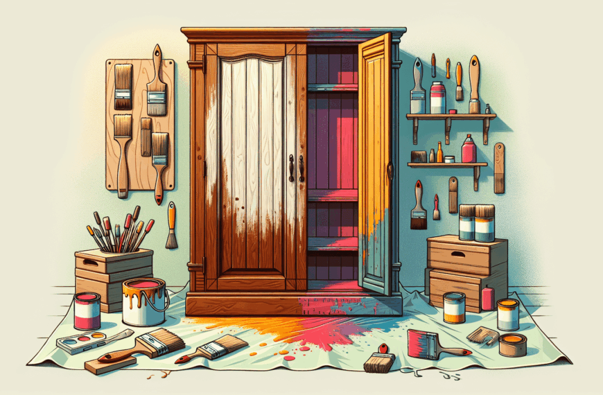 Transforma Tu Armario Viejo: Guía Completa para Pintarlo y Revitalizarlo