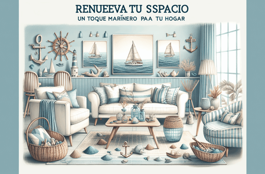 Renueva Tu Espacio: Un Toque Marinero Para Tu Hogar