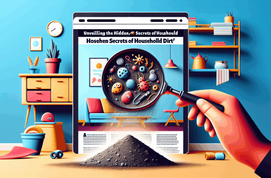 Revelando los Secretos Ocultos de la Suciedad en el Hogar