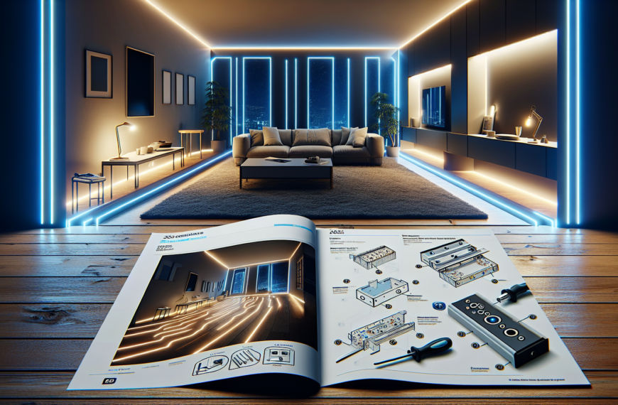 Rodapiés con LED: La Innovación Iluminativa de 2025 y su Guía de Instalación en Leroy Merlin