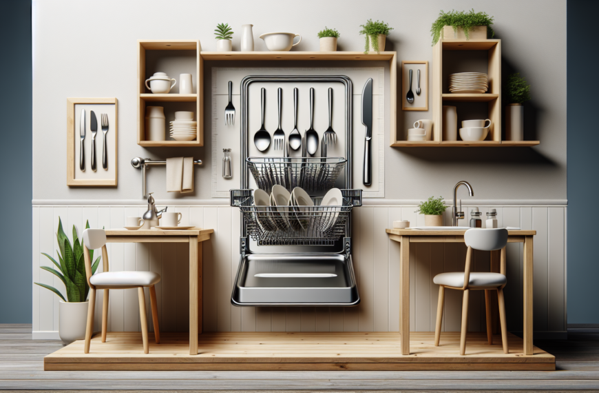 Optimización del Espacio: La Revolucionaria Propuesta de Secado de Platos de Leroy Merlin para Cocinas Compactas