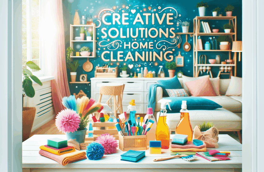 Soluciones Creativas para la Limpieza del Hogar