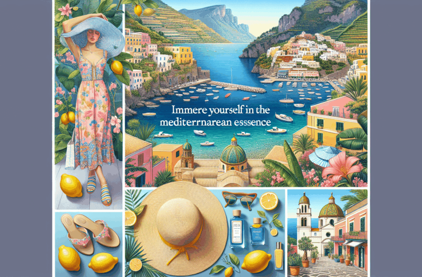 Sumérgete en la Esencia Mediterránea con la Nueva Colección Amalfi de Primark