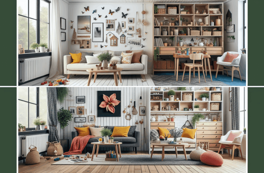 Transforma Cada Espacio con Ideas Creativas y Asequibles