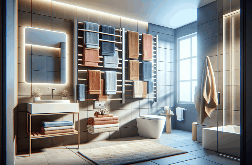 Transforma Tu Baño con el Innovador Toallero Plegable de Zara Home