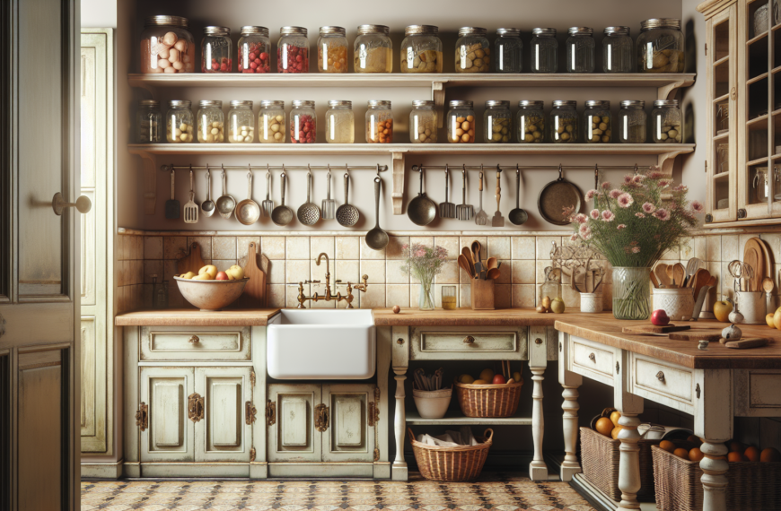 Transforma Tu Cocina con Encanto Vintage: Ideas para una Encimera Ideales