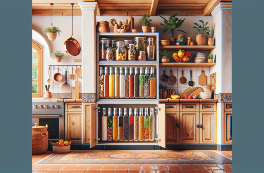 Transforma Tu Cocina con el Organizador Adhesivo de Especias de Carrefour