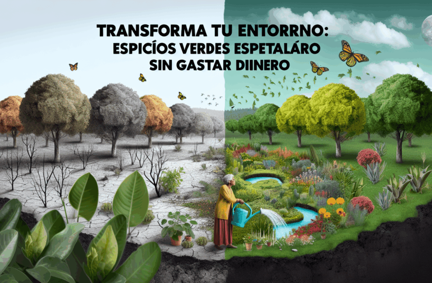 Transforma Tu Entorno: Espacios Verdes Espectaculares Sin Gastar Dinero