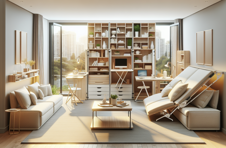 Transforma Tu Hogar: La Revolución de los Muebles Plegables para un Espacio Organizado
